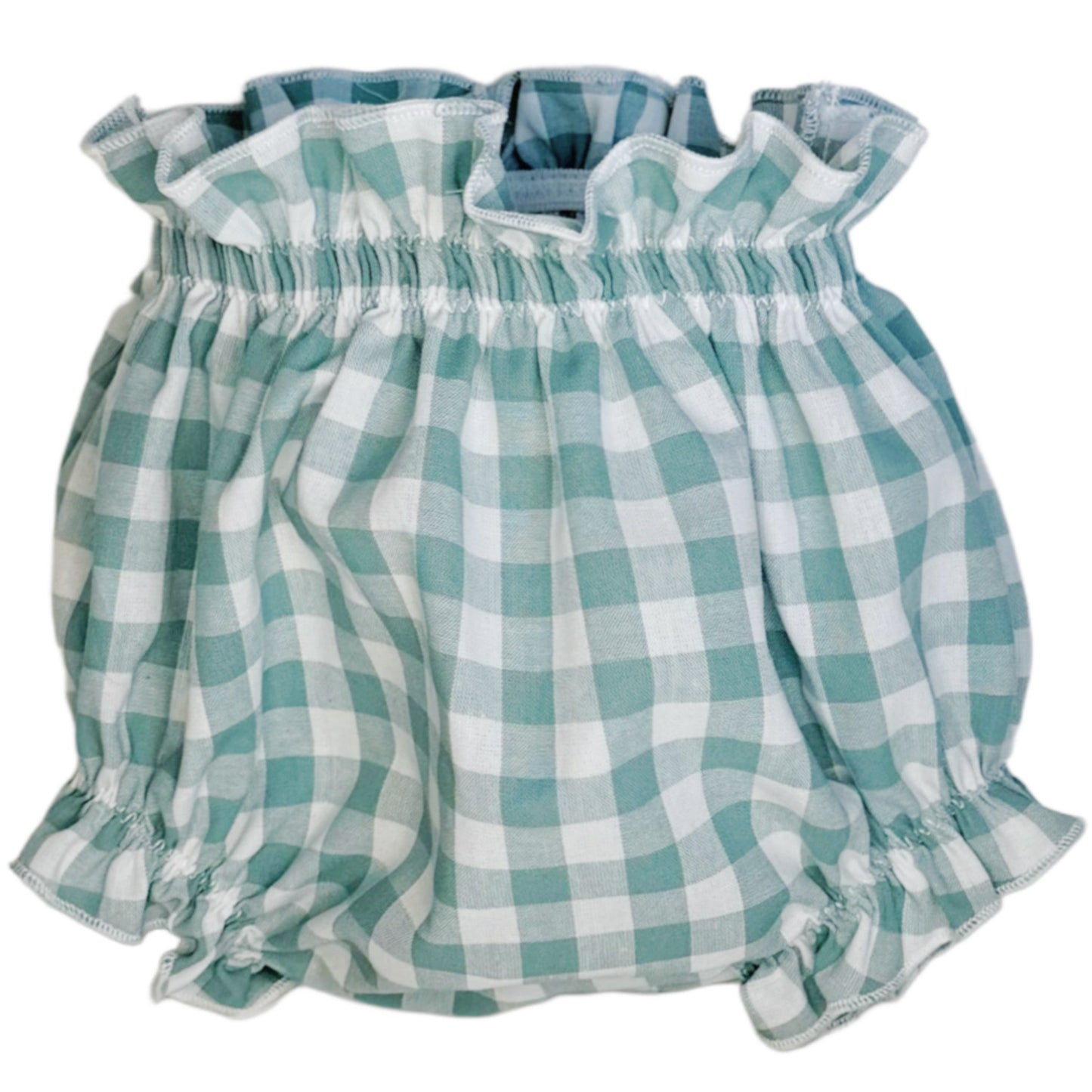 CUBRE PAÑAL VICHY VERDE