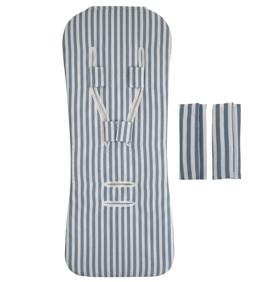 Colchoneta universal rayas azul