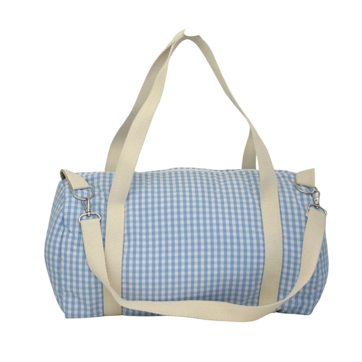 Bolso viaje vichy azul