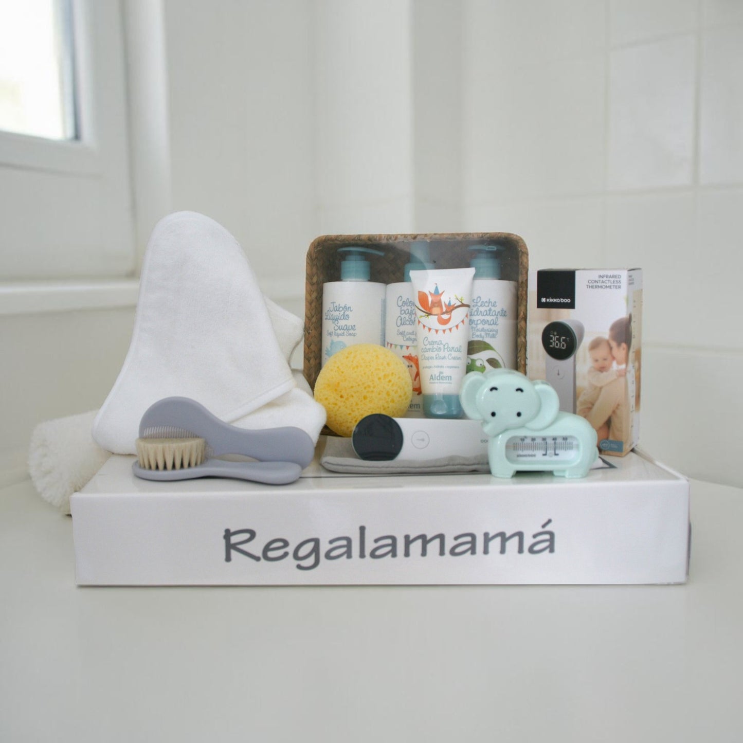 Set baño bamboo