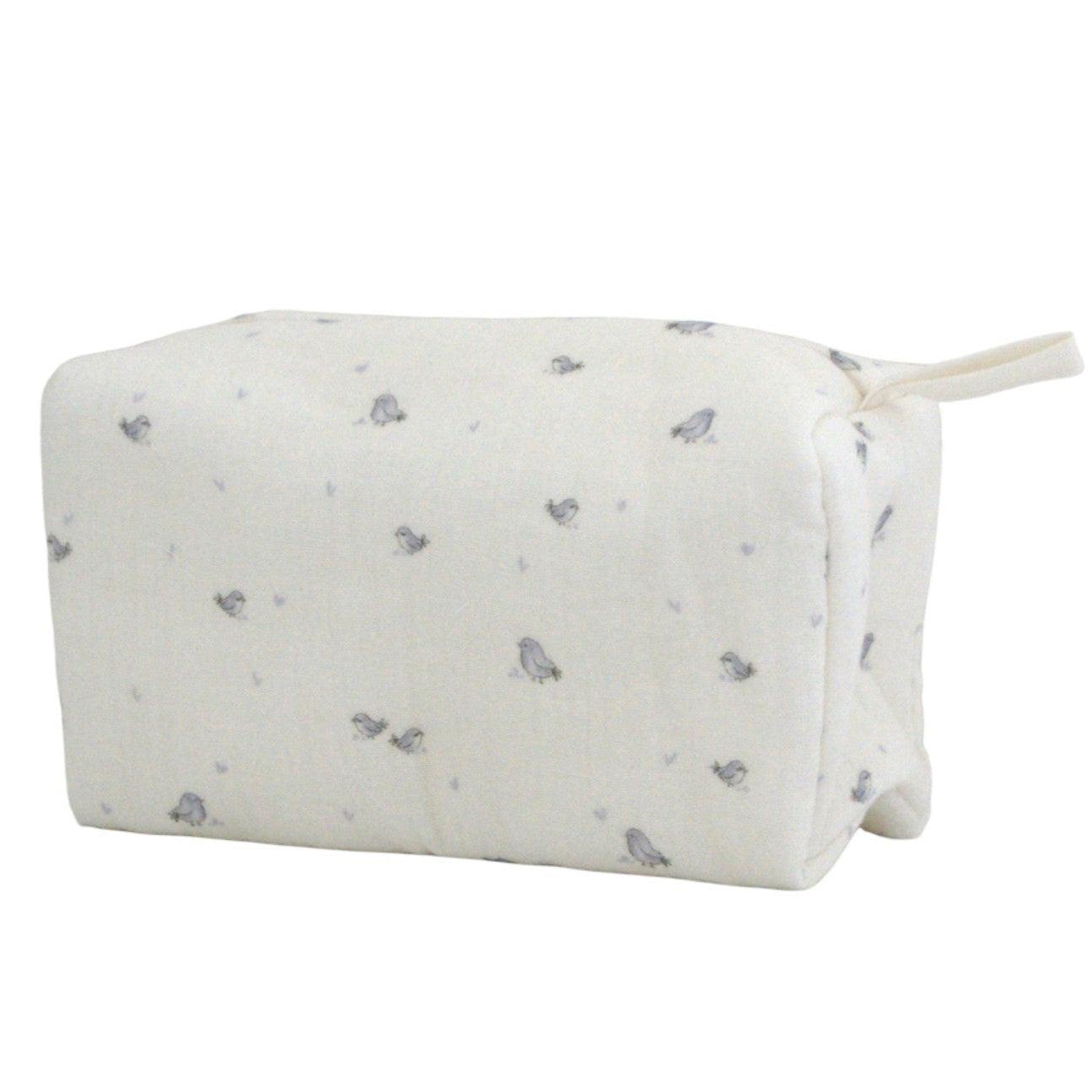 NECESER CUBO PAJAROS GRIS