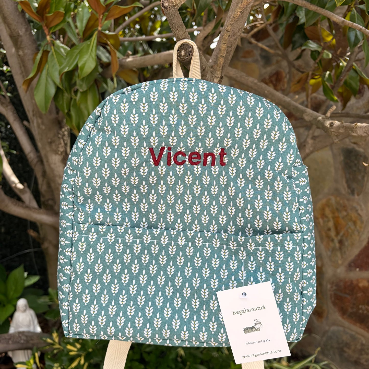 Mochila guardería Ramas Verdes