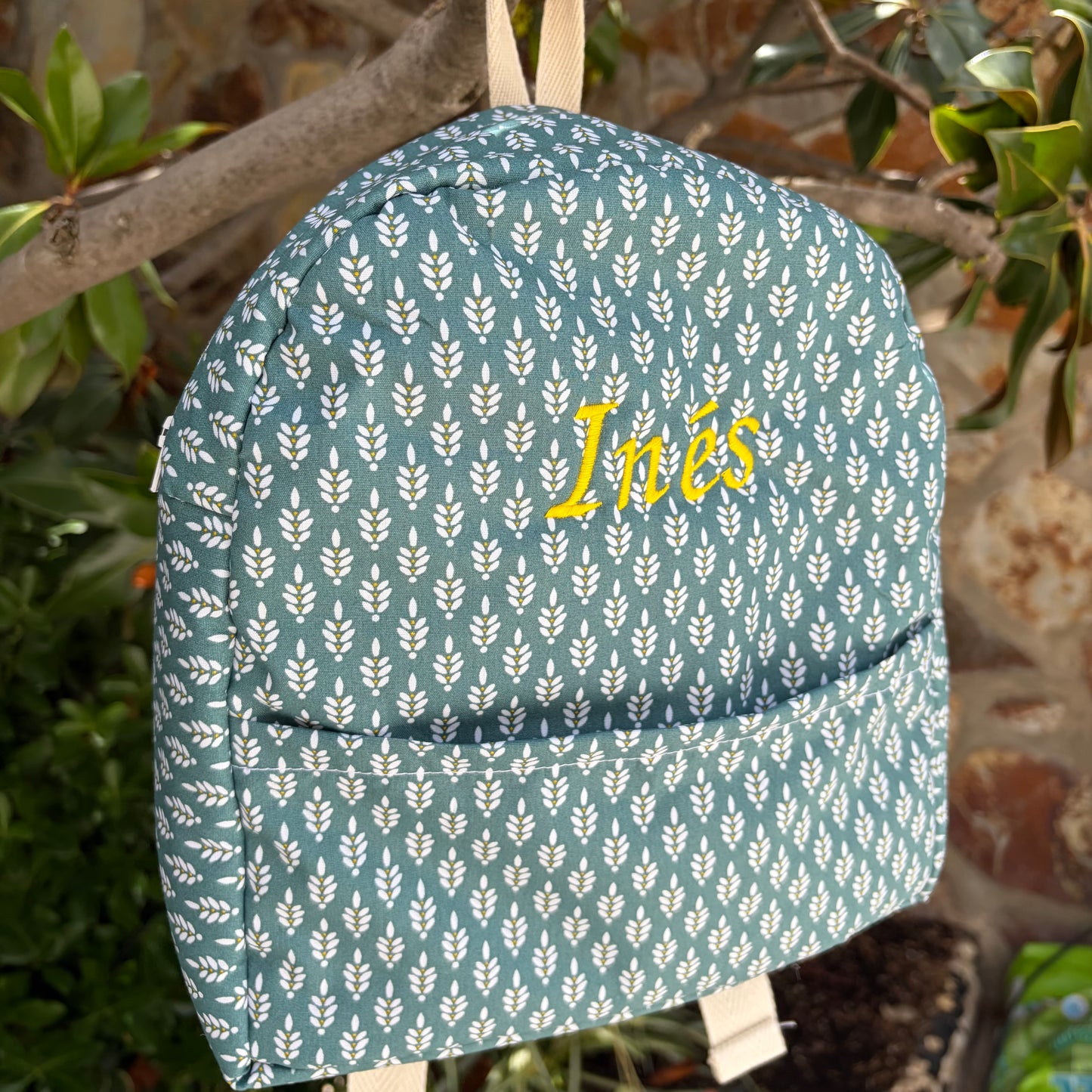 Mochila guardería Ramas Verdes