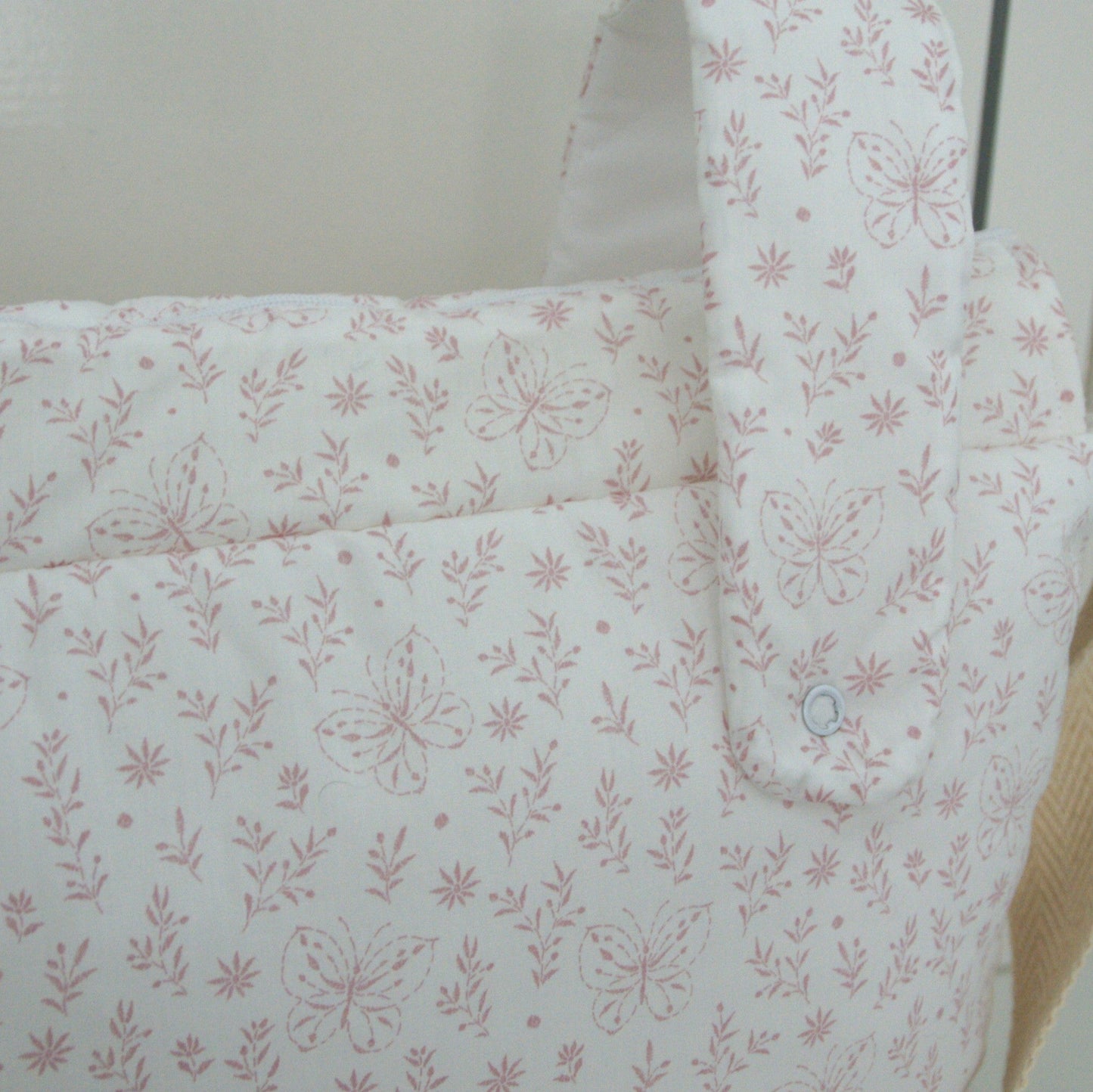Bolsa carro mini mariposas rosa