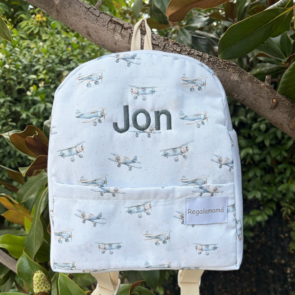 Mochila guardería Aviones