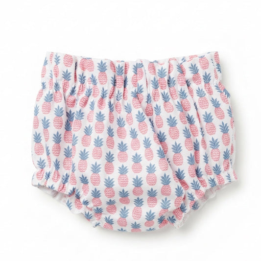 Cubre pañal piñas rosa