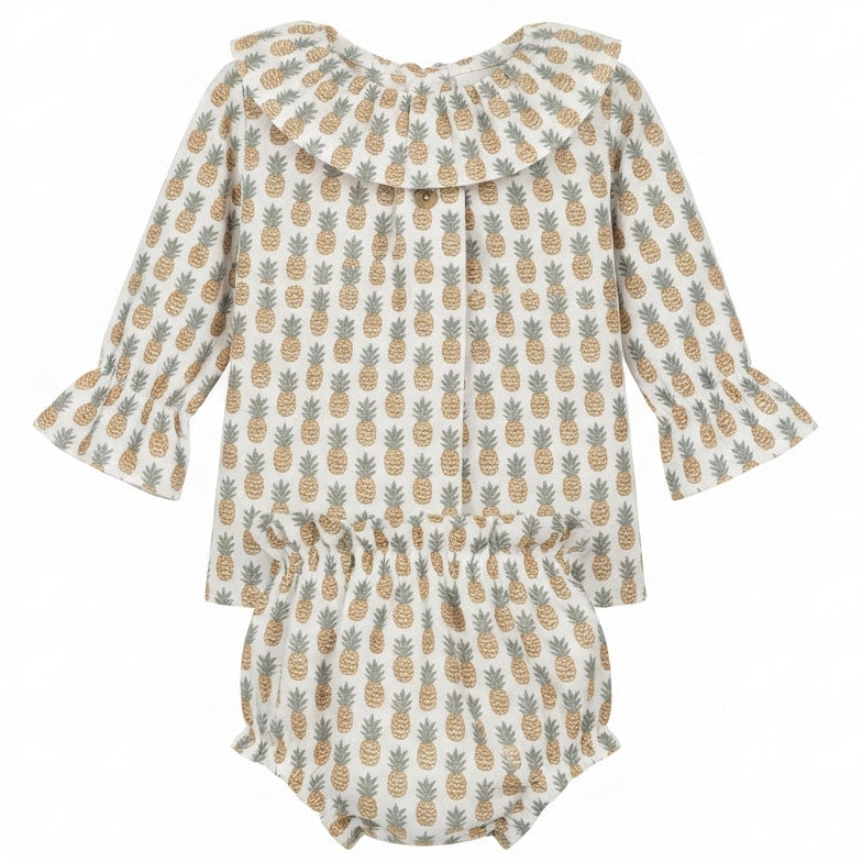 Vestido corto manga larga - pololo piñas