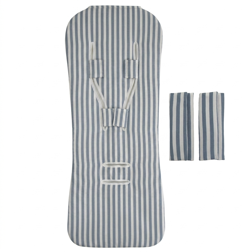 Colchoneta universal rayas azul