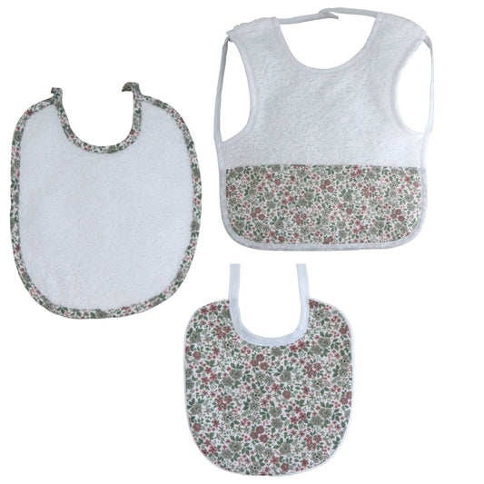 Pack baberos bebe verde