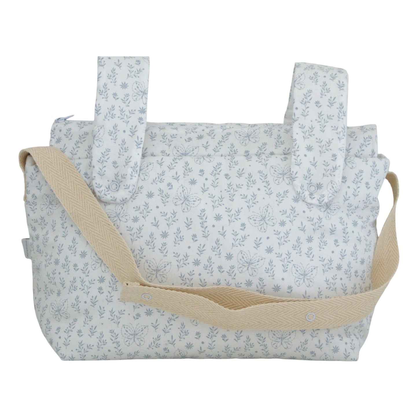 Bolsa carro mini mariposas azul
