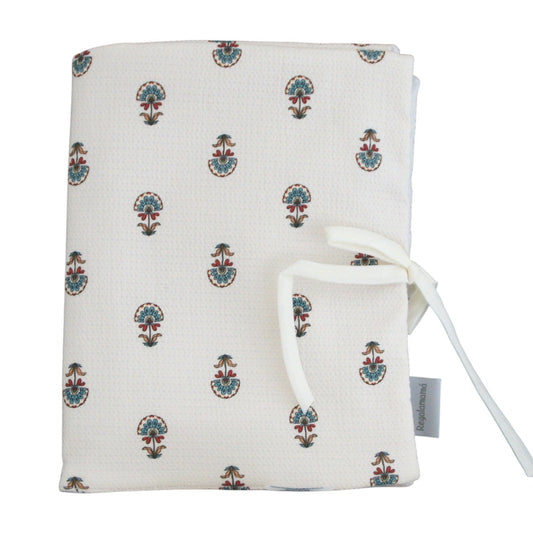 Cambiador para bebé blanco con estampado