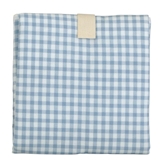 Cambiador vichy azul