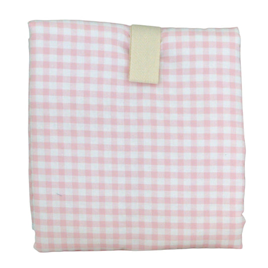 Cambiador vichy rosa