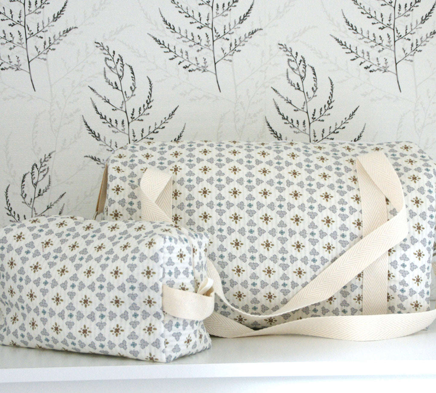 Dúo bolso viaje y neceser Clover