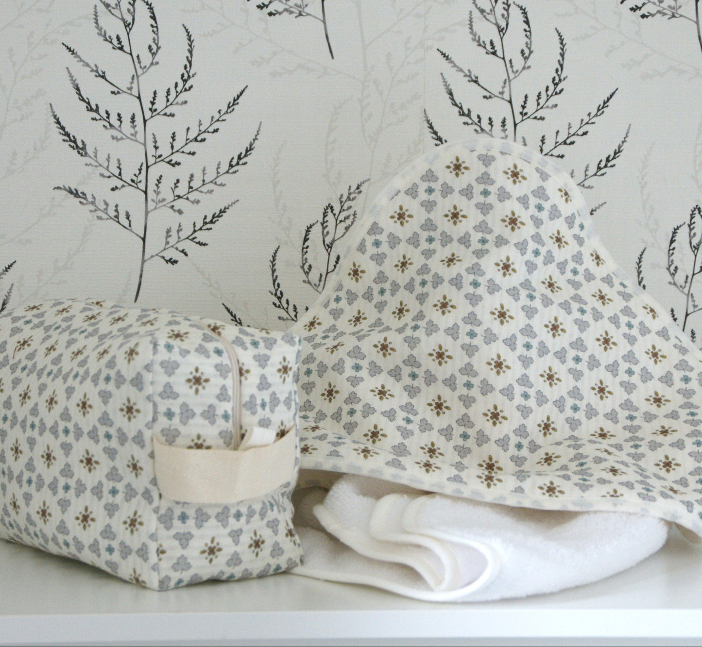 Dúo Clover toalla y neceser