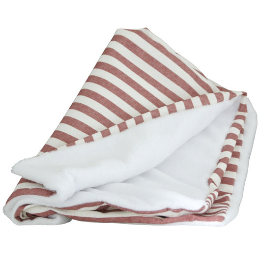 Manta para bebés reversible con estampado rayas