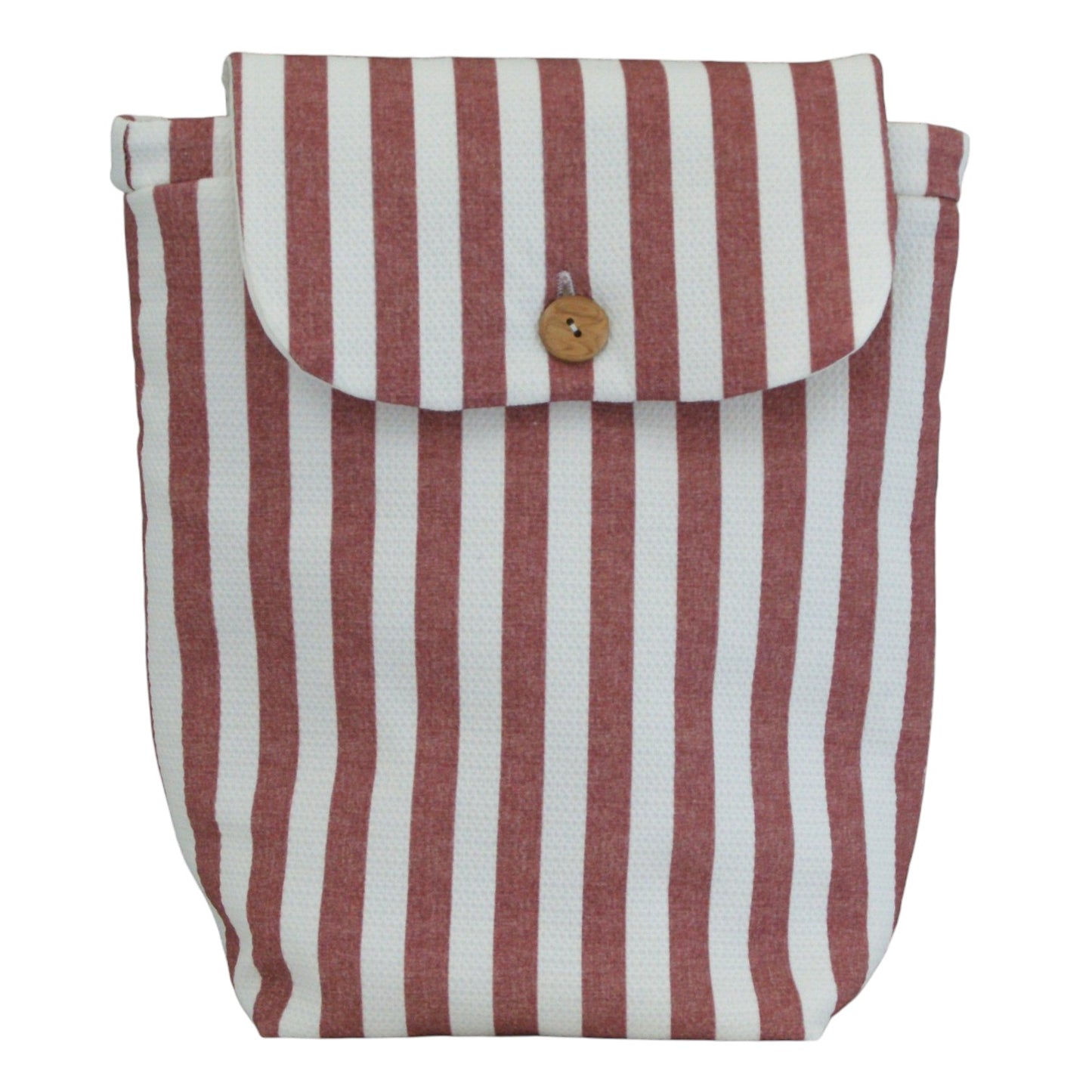 Mochila guardería impermeable rayas Fraise