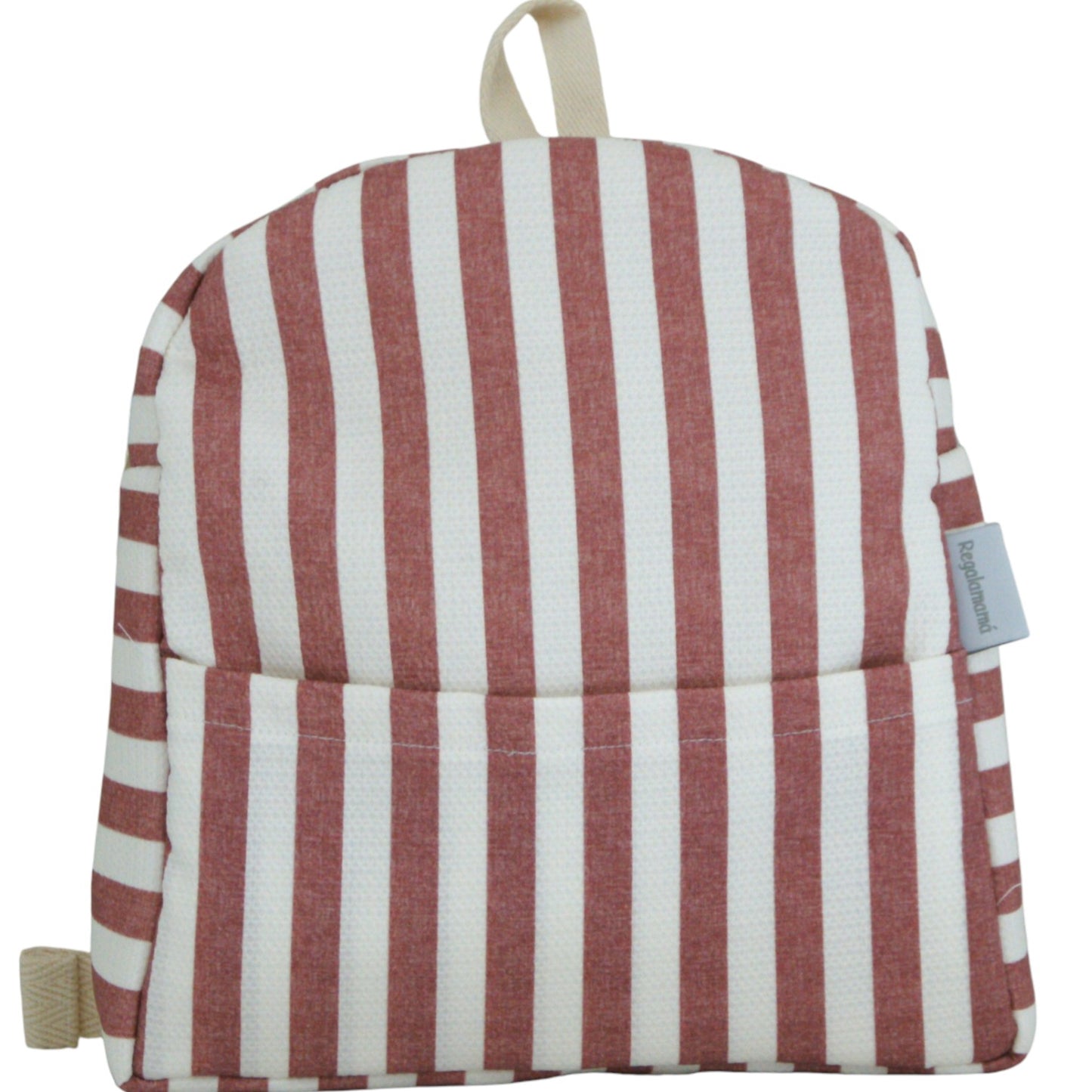 Mochila guardería rayas fraise