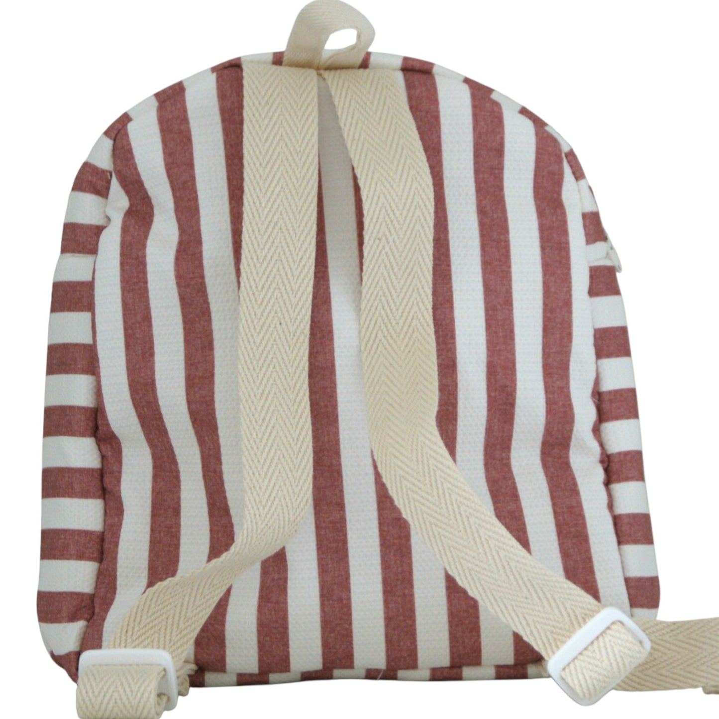 Mochila guardería rayas fraise