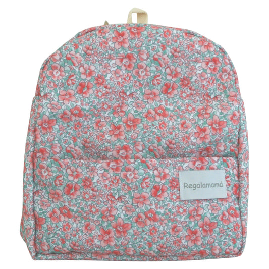 Mochila Waterproof florecitas