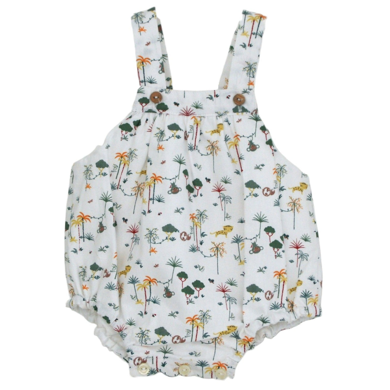 Peto de bebé estampado de selva