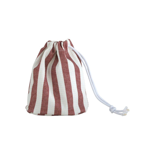 Porta chupetes para bebés con estampado de rayas