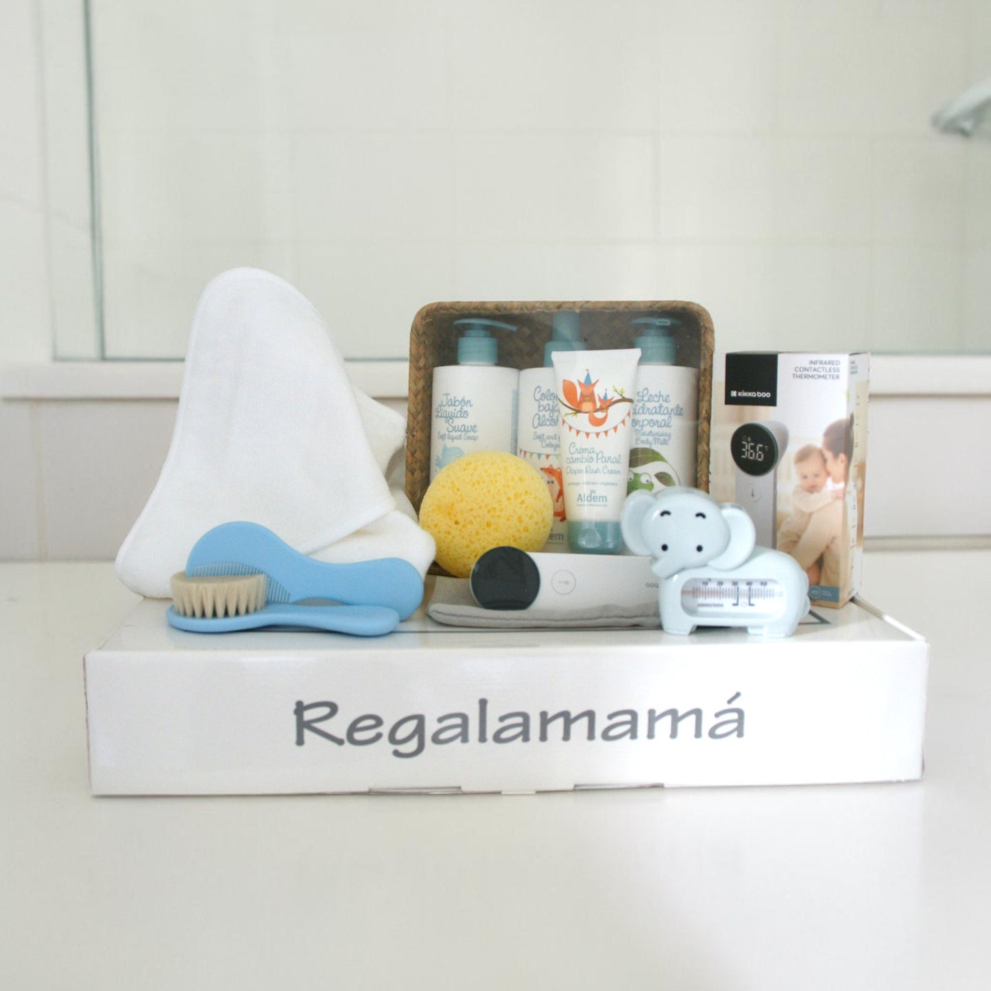 Set baño bamboo
