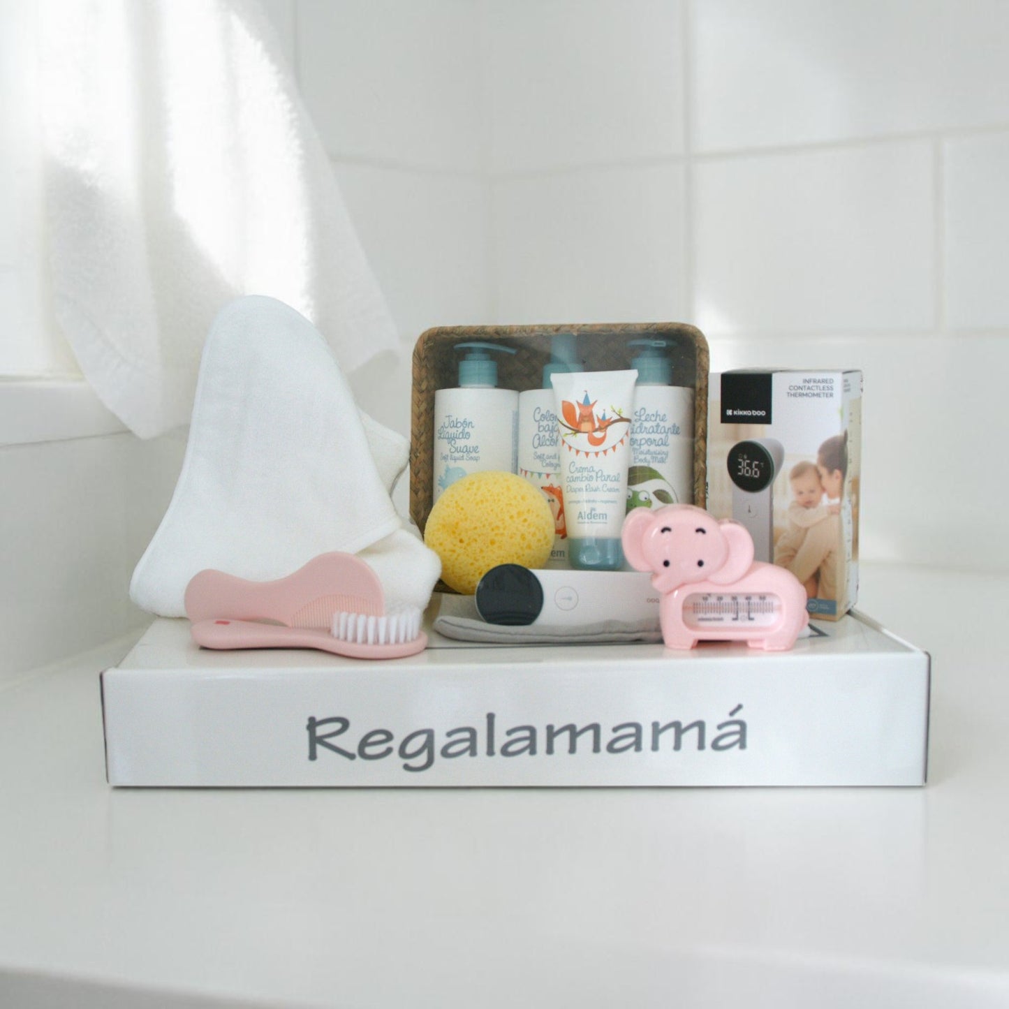 Set baño bamboo