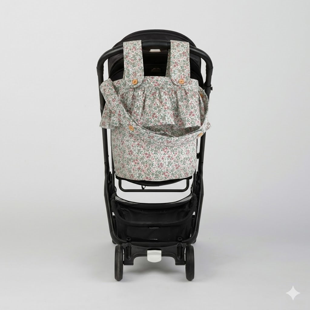 Bolsa carro redonda green