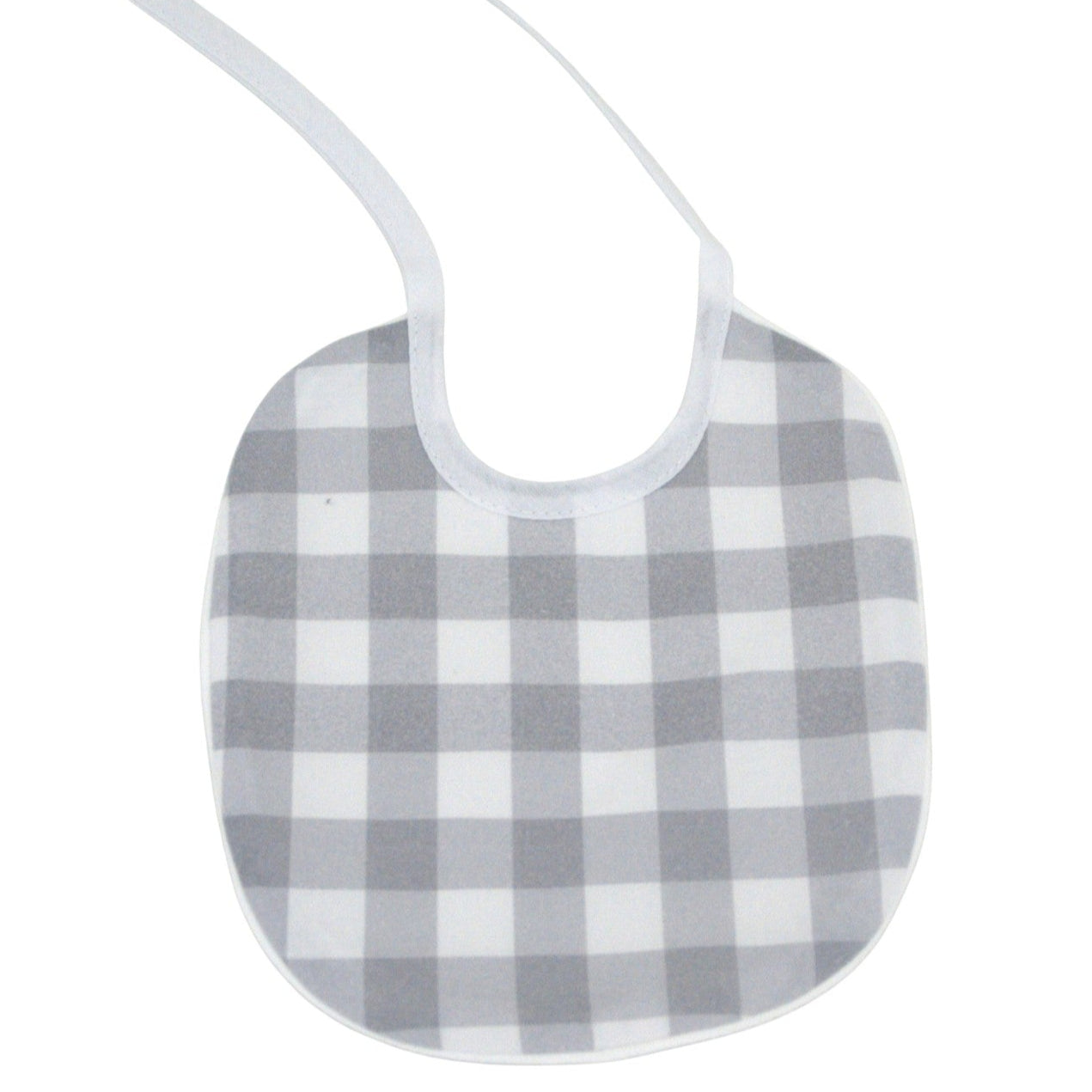 BABERO CLÁSICO VICHY GRIS