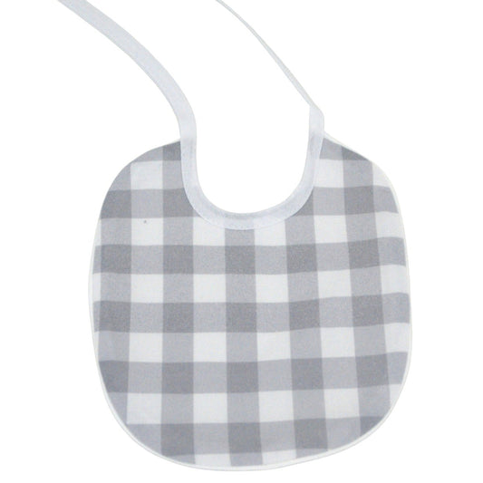 BABERO CLÁSICO VICHY GRIS
