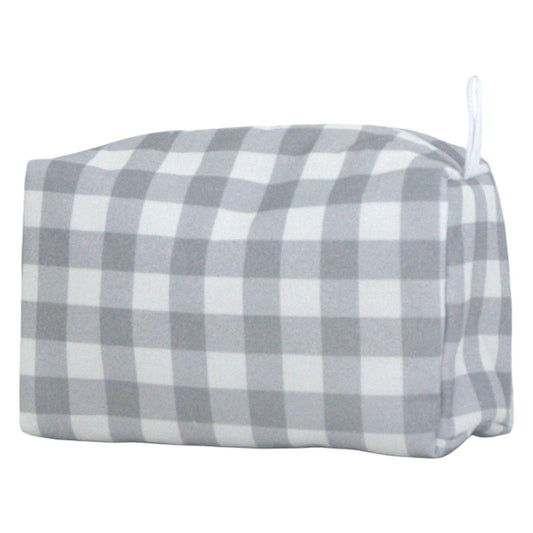 NECESER CUBO VICHY GRIS