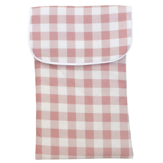 PORTA PAÑALES VICHY rosa
